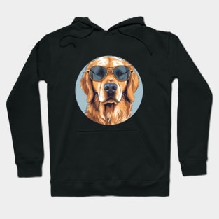 Golden Retriever Sunglasses Hoodie